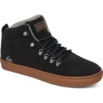 Quiksilver Jax black/black/brown Pánské polobotky Quiksilver Jax black/black/brown