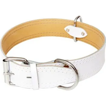 Obojek pro psa B&F Herry bílý 80 cm/35 mm