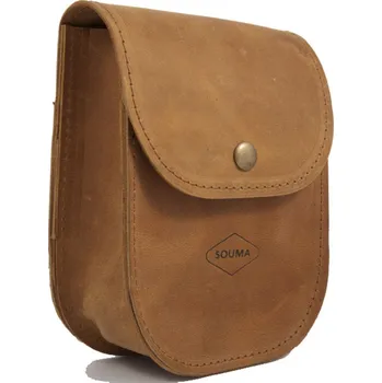 Kosmetická taška SOUMA Tan pouzdro na holicí potřeby