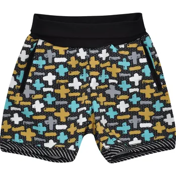 bavlněné kraťasy s okrovými křížky