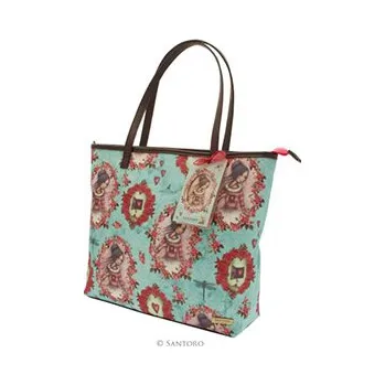 Peněženka Velká nákupní taška na zip- "The Secret" od firmy SANTORO London Mirabelle (Large Shopper Bag With Zipper - "The Secret")