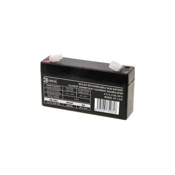 Záložní baterie Bezúdržbový olověný akumulátor EMOS 6V 1,3Ah