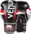 Venum Elite boxerské rukavice černé/červené/šedé, 12oz