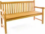 Divero Zahradní dřevěná lavice 150 cm
