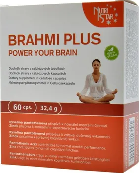 Přírodní produkt Nutristar Brahmi plus 60 cps.