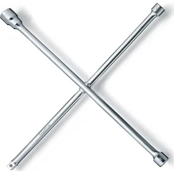 Klíč KLÍČ KŘÍŽOVÝ NA KOLA-MODEL 982 24-27-32-3/4'' (čtyřcestný šestihranný klíč na matice kol)