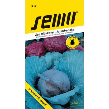 Seva Pourovo červené zelí kruhárenské 0,8 g Semeno Seva Pourovo červené zelí kruhárenské 0,8 g