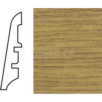 K-Produkt KP60 Dub F 13008 soklová lišta