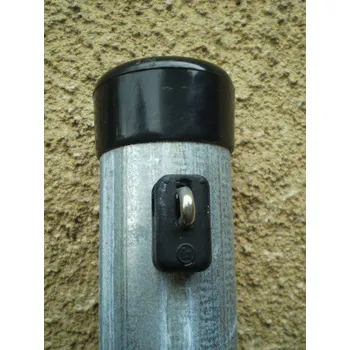 Plotový sloupek Čepka PVC na sloupek 38mm, černá