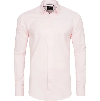 Pánská košile Di Selentino růžová pánská košile + kravata Velikost: 43
