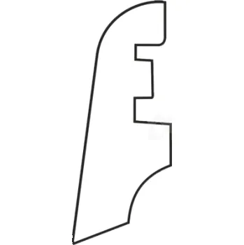 soklová lišta K-Produkt KP40 Bříza 24601 soklová lišta | cena za bm