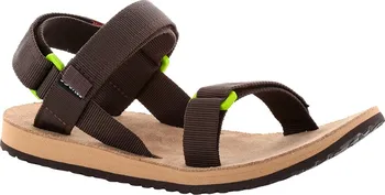 Pánské sandále SOURCE Urban Men's Leather Brown Green