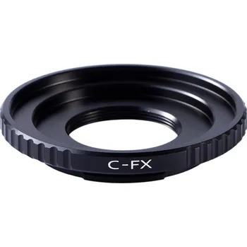 Redukce K&F Concept z objektivu C-mount na Fujifilm X (Umožní nasadit objektiv s bajonetem C mount na fotoaparáty Fuji FX)