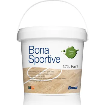 Lak na dřevo Bona Sportive Paint - 1,75L Červená + dárek k objednávce nad 1000Kč