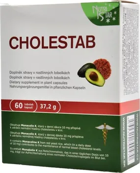 Přírodní produkt NUTRISTAR Cholestab 60 cps.