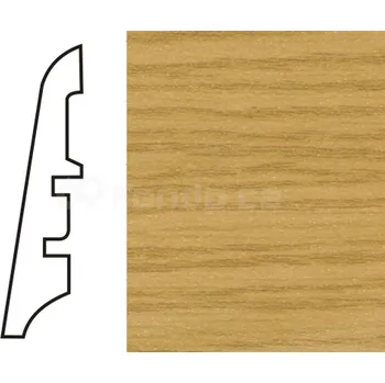 K-Produkt KP60 Dub C 12006 soklová lišta