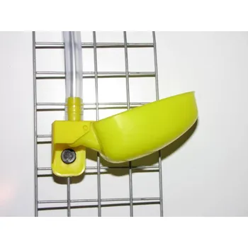 Napáječka automatická před klec, zátěžová, pro křepelky a jinou drůbež