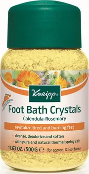 Kosmetika na nohy Kneipp Měsíček a Rozmarýn sůl do koupele 500 g