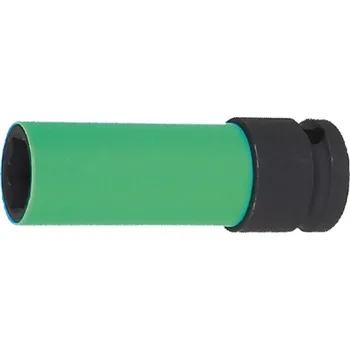 Ruční nářadí NÁSADA PŘÍKLEPOVÁ ŠESTIHRANÁ S NÁVLEKEM Z POLYMERU - 1/2'', MODEL 720LC, 22MM'' (Nástrčkové klíče na matice kol, s barevnými polymerovými vložkami)