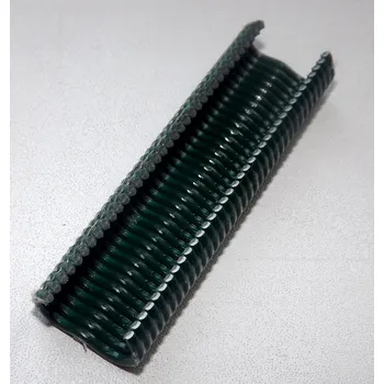 Příslušenství pro plot Svorky IDEAL, Zn+PVC, zelené, 200ks