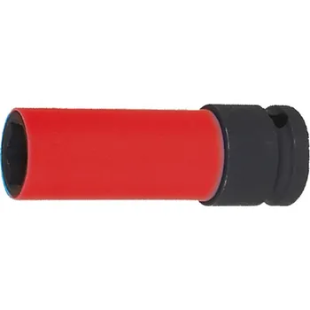 Ruční nářadí NÁSADA PŘÍKLEPOVÁ ŠESTIHRANÁ S NÁVLEKEM Z POLYMERU - 1/2'', MODEL 720LC, 21MM'' (Nástrčkové klíče na matice kol, s barevnými polymerovými vložkami)
