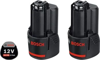 Bosch 2 x GBA 12V 3.0 Ah 1600A00X7D Professional akumulátor Li-ion