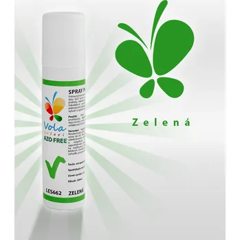 Barva ve spreji Barva ve spreji pastelová na čokoládu AF, zelená 100 ml/sprej