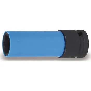 Ruční nářadí NÁSADA PŘÍKLEPOVÁ ŠESTIHRANÁ S NÁVLEKEM Z POLYMERU - 1/2'', MODEL 720LC, 17MM'' (Nástrčkové klíče na matice kol, s barevnými polymerovými vložkami)