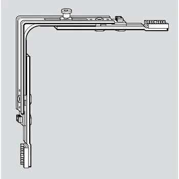 Příslušenství k oknu Rohové vedení ROTO NT Typ: 1 x čep V