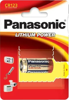 Článková baterie Panasonic CR123A 1ks