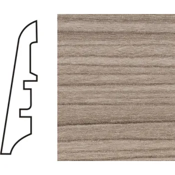 K-Produkt KP60 Dub šedý 4088 soklová lišta