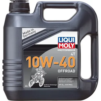 Motorový olej Liqui Moly Motorbike 4T 10W-40 Offroad 4 l