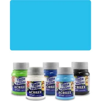 Výtvarná barva ACR Barva na textil 37ml, Sea Blue