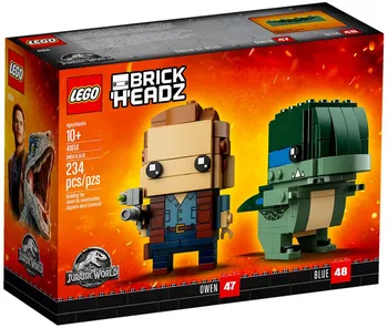 Stavebnice LEGO LEGO Brickheadz 41614 Jurassic World Owen & Blue