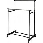 HomeLife Pojízdný stojan na šaty Double