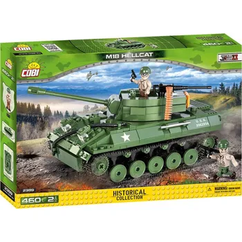 Stavebnice COBI COBI Small Army 2389 II WW M18 Hellcat