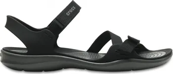 Dámské sandále Crocs Swiftwater Webbing sandal black 37-38
