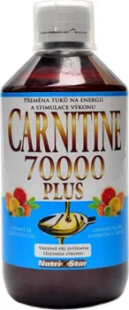 Spalovač tuku Nutristar Carnitine 70000 plus 500 ml