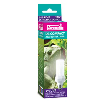 Arcadia D3+ Compact Reptile Lamp 23 W