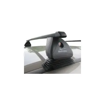 Příčník na automobil Střešní nosič GV Seat Toledo sedan od r.v. 2013- "čepy" černý ocelový zamykatelný Green Valley