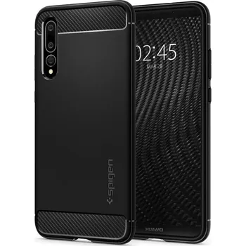 Pouzdro na mobilní telefon Spigen Rugged Armor pro Huawei P20 Pro černé