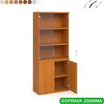 S 5 80 12 Hobis Strong - Skříň dveře plné a skleněné