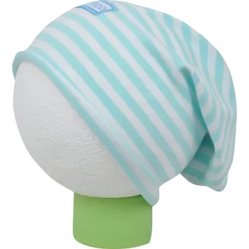 Čepice mint tenká bavlněná čepice trpasličího střihu