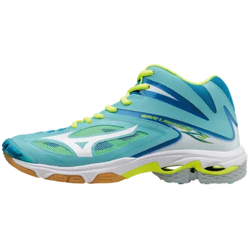 Dámská sálová obuv Mizuno Wave Lightning Z3 Mid W Blue Radiance/White/Diva Blue