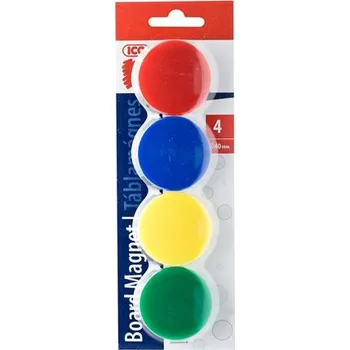 Dekorativní magnet Magnetky, 40 mm, 4 barvy
