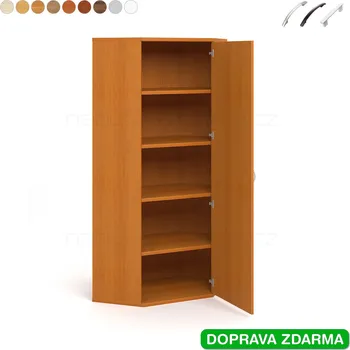 Policová skříň SRV 5 01 P Hobis Strong - Skříň rohová dveře plné pravé