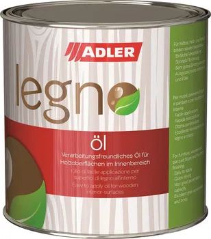 Lak na dřevo Adler Legno-Öl bezbarvý 2,5 l