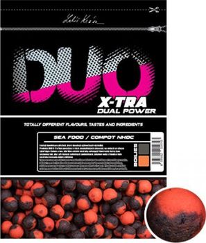 Boilies LK Baits DUO X-Tra Boilies 18 mm/1 kg