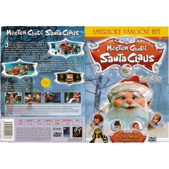 DVD film Městem chodí Santa Claus DVD