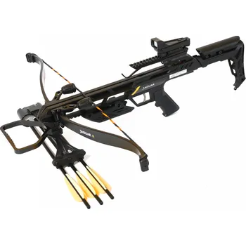 Kuše Recenze Poe Lang Jaguar II Black 175 lb s kolimátorem